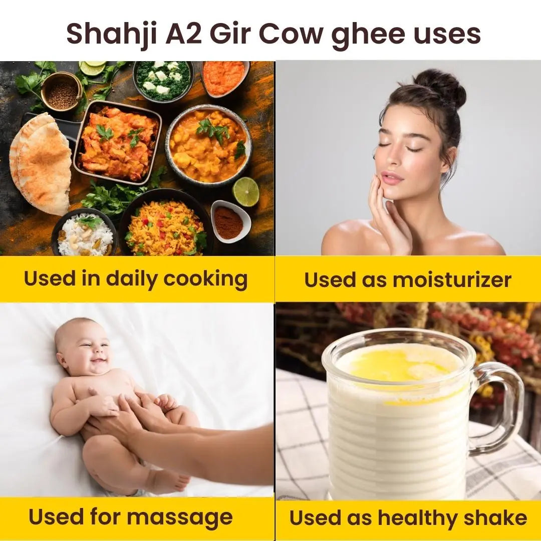 Shahji Pure & Desi A2 Gir Cow Ghee Shahji Ghee 
