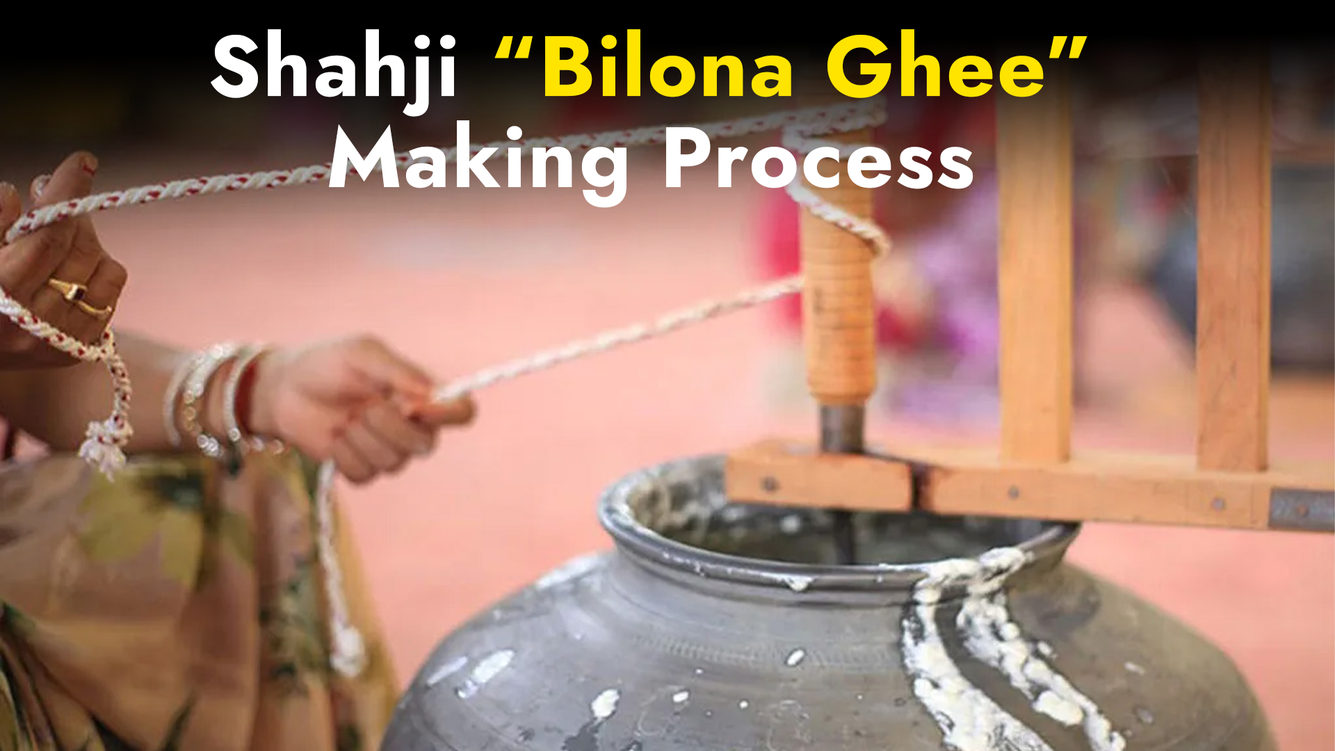 Load video: Process of Making Gir Cow Ghee