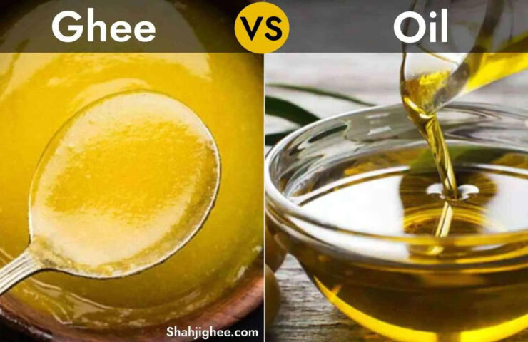 Ghee vs Oil