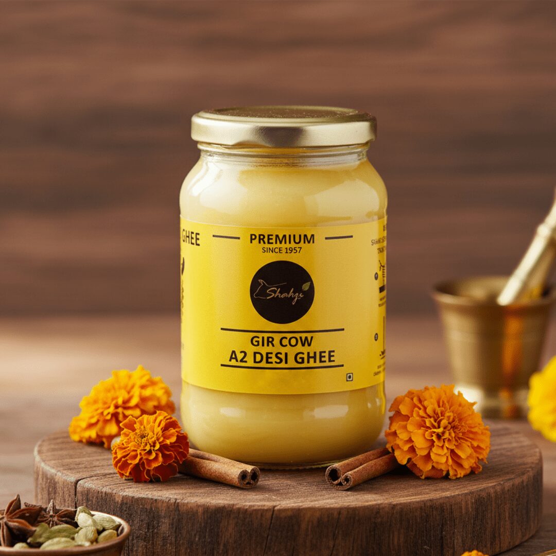Pure A2 Desi Gir Cow Ghee - 500 ml