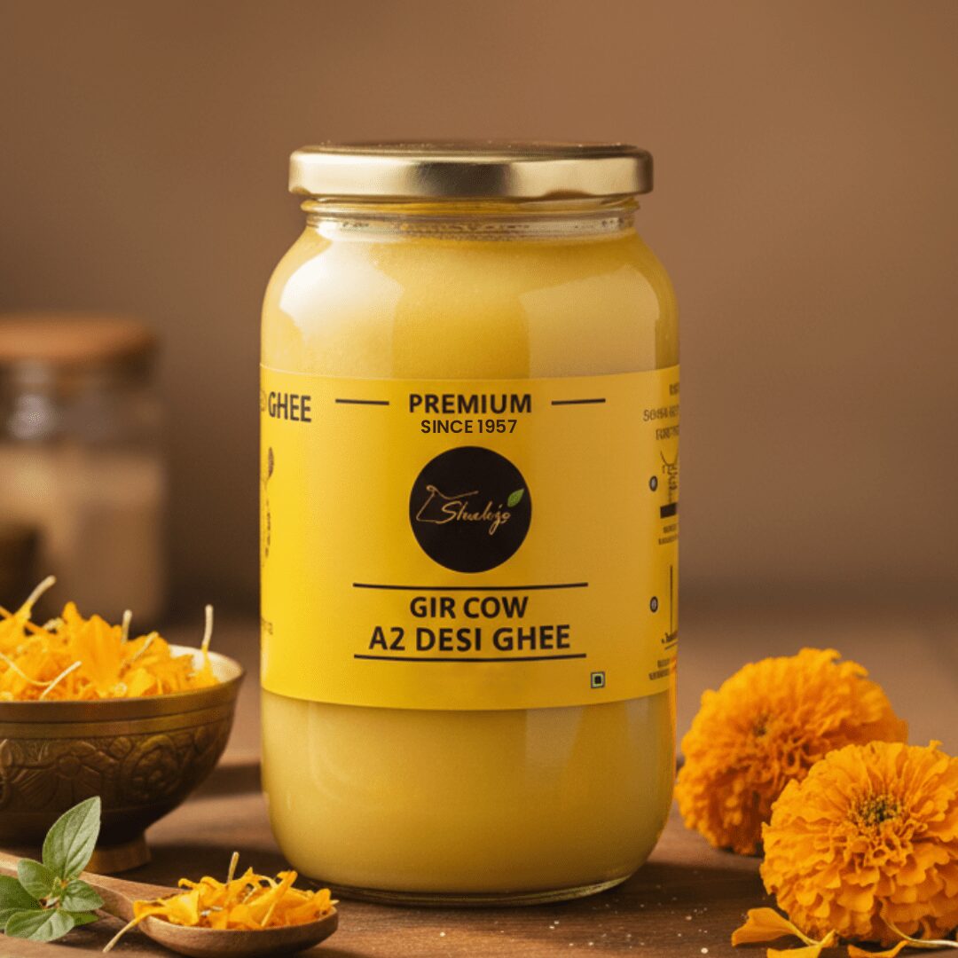 Pure A2 Desi Gir Cow Ghee - 1 Ltr