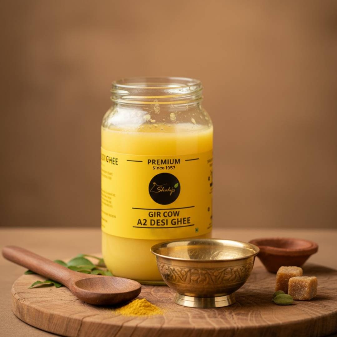 Pure A2 Desi Gir Cow Ghee - 1 Ltr