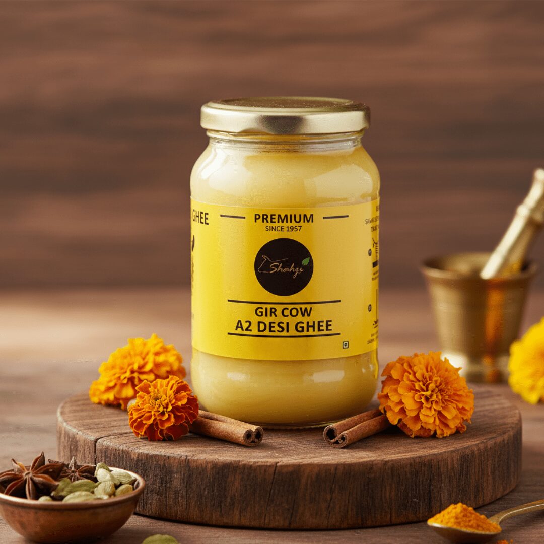 Pure A2 Desi Gir Cow Ghee - 500 ml