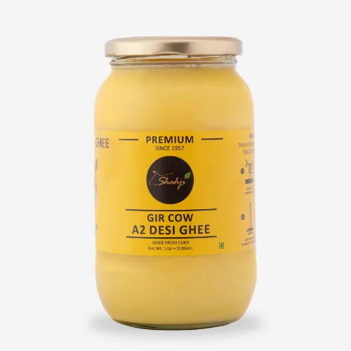 Shahji Ghee - A2 Gir Cow Ghee - 1 Ltr