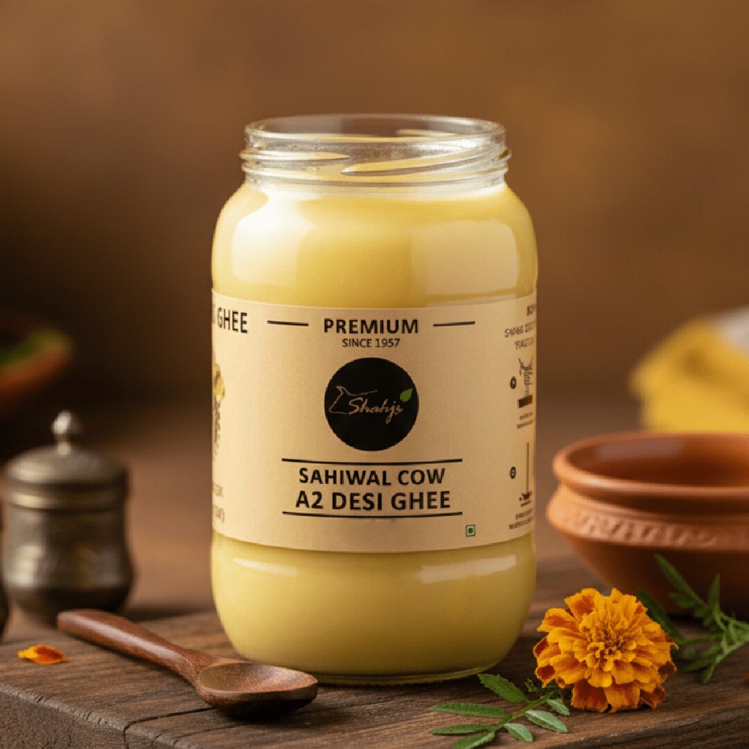 A2 Desi Sahiwal Cow Ghee - 1 Ltr