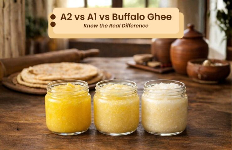A2 vs A1 vs Buffalo Ghee