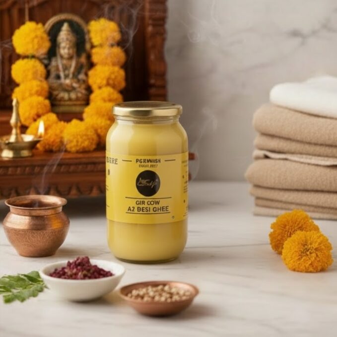 A2 Gir Cow Ghee 2 Litre Combo Pack