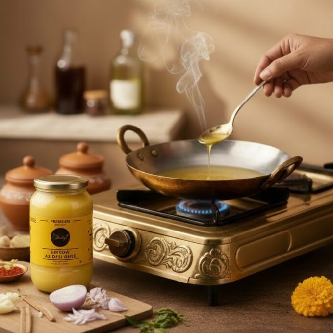 A2 Gir Cow Ghee 2 Litre Combo Pack