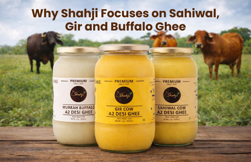 Sahiwal Gir and Buffalo Ghee
