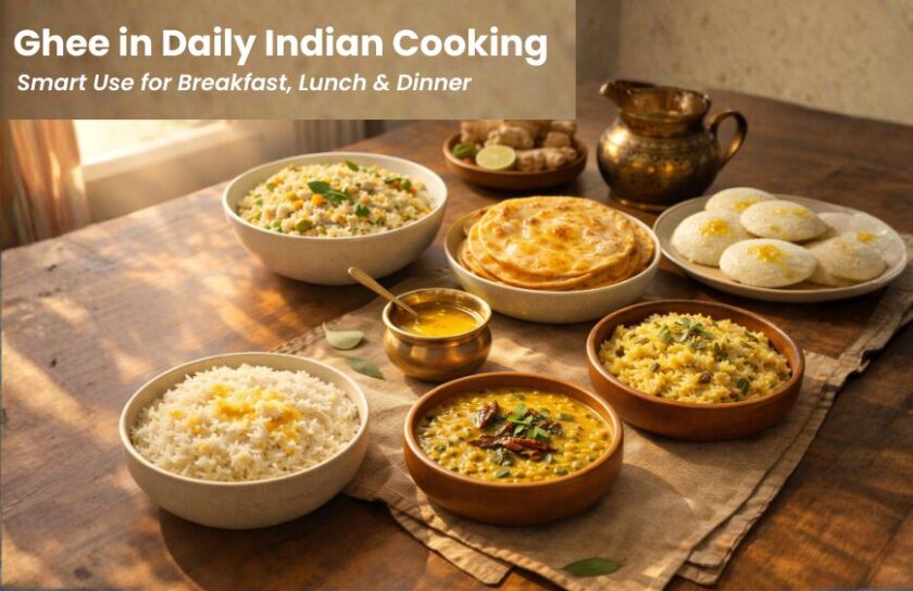 Ghee in Daily Indian Cooking