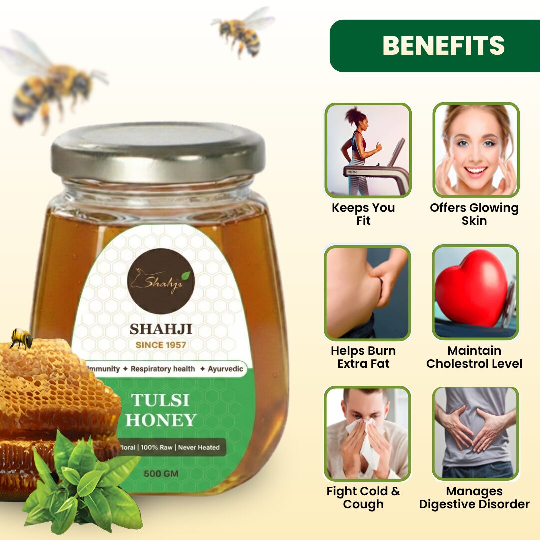 Shahji Tulsi Infused Honey
