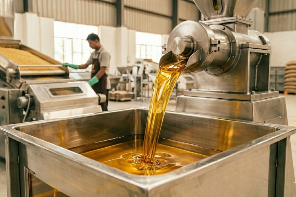 Mustard Oil Cold-Pressed Extraction