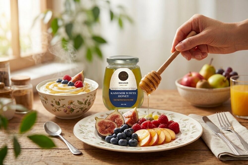Honey with breakfast