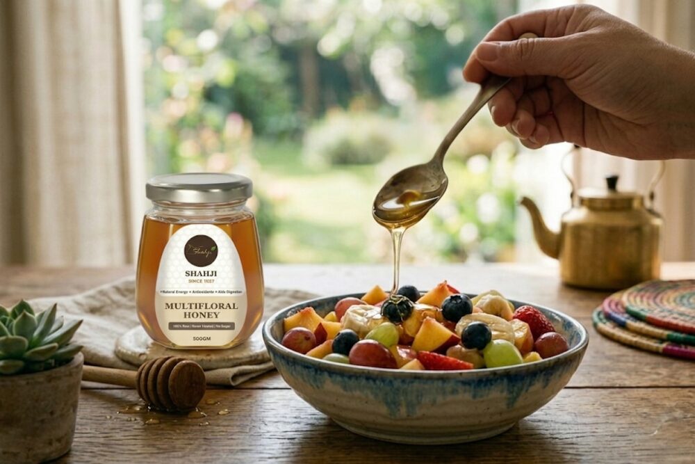 Cooking with honey