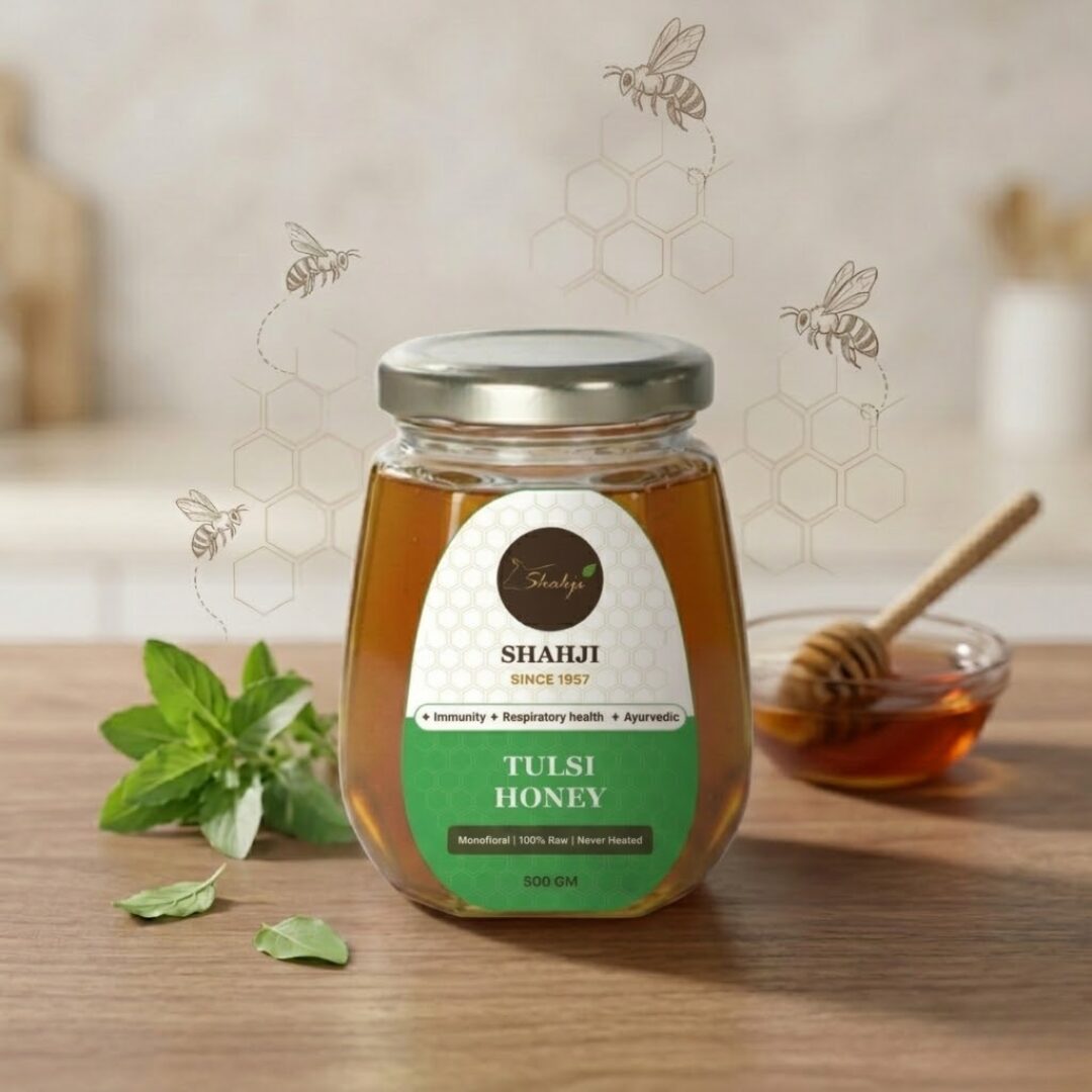 Shahji Tulsi Infused Honey